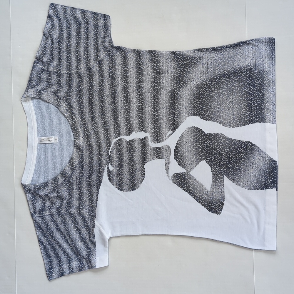 Litographs Celebrating Women Super Soft SS T-Shirt M White Black Wording